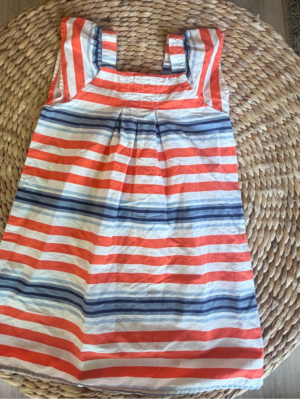 Gymboree Striped Orange Dress